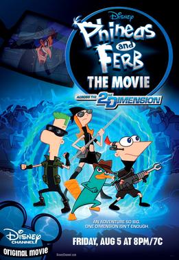 Phineas and Ferb Movie Cover