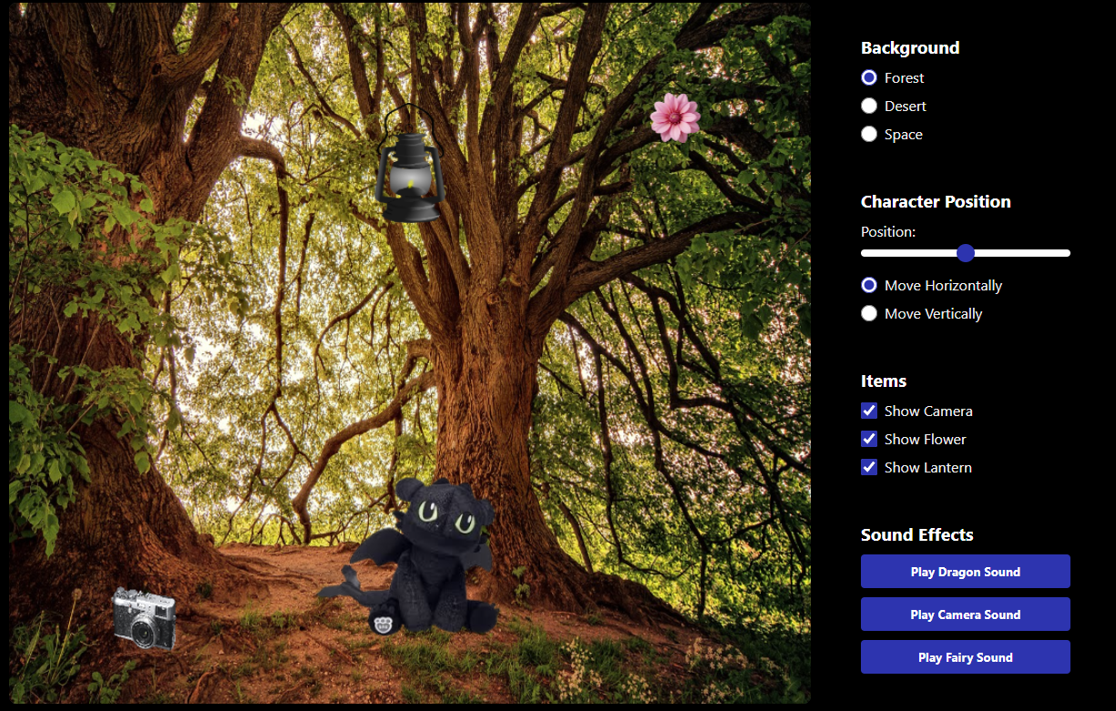 Interactive Canvas Project